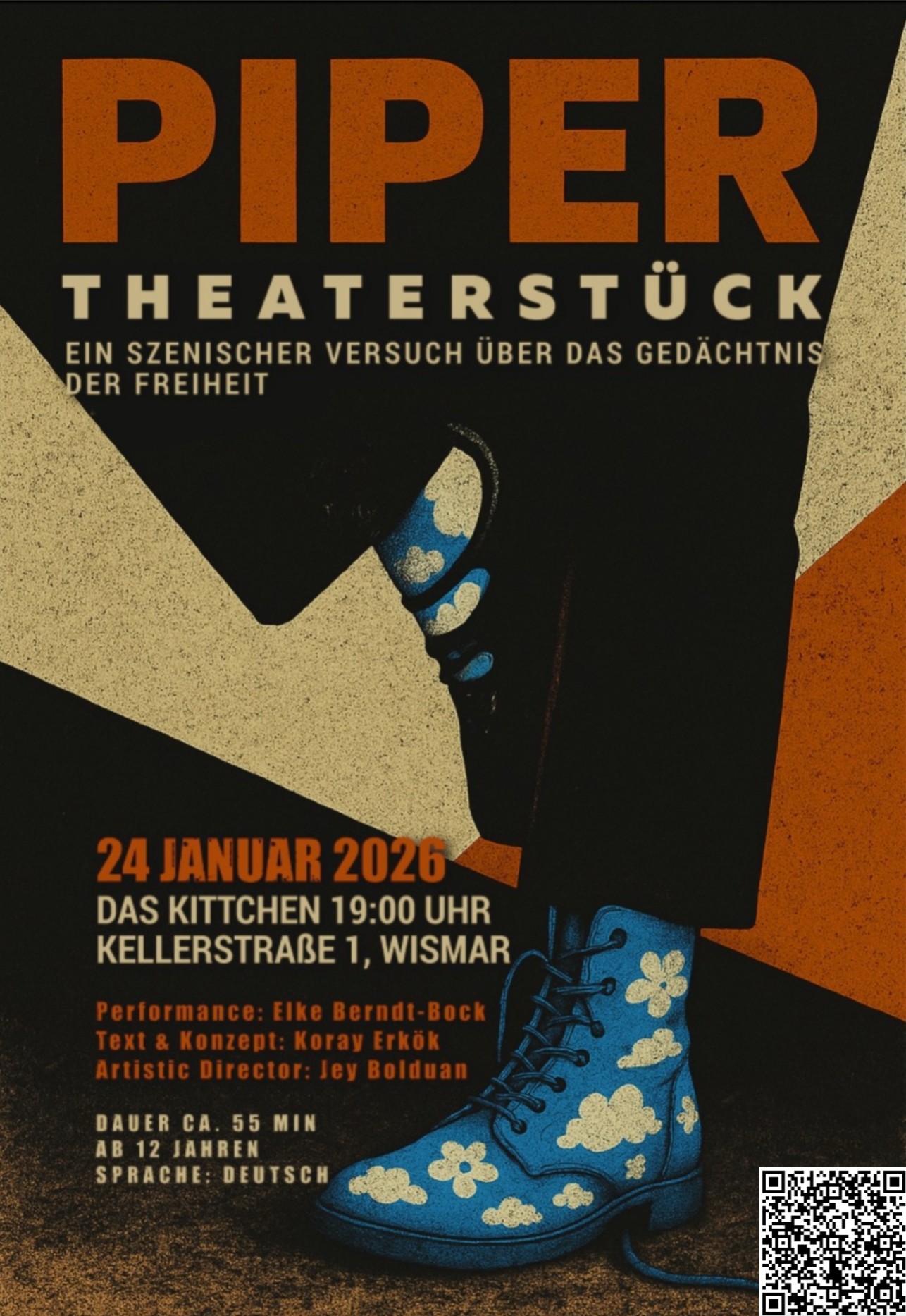 Play PIPER A scenic experiment on the memory of freedom 43 14. January 2026_Hotel_Wismar_Kittchen